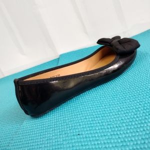 Bold In Ballerinas By Atmosphere Womens Black Shoes Flats W/ Bow Size 3/ 36 UK